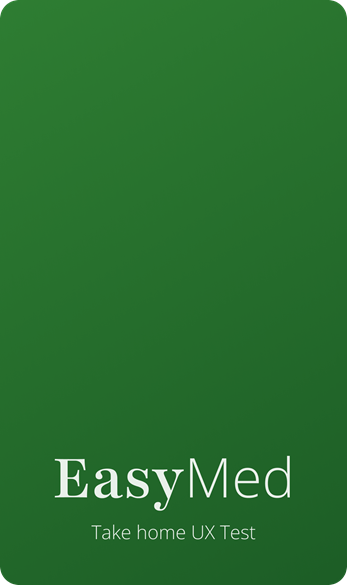 Easy Med UX design