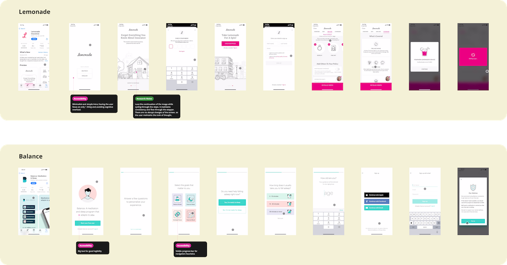 Benchmark — Lemonade and Balance